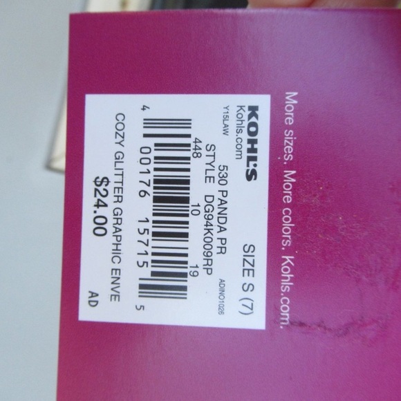 3/$12 SO Panda Besties cozy glitter graphic top girls size 7 - Picture 12 of 17